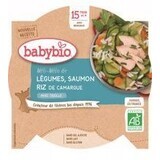 Babybio menu di verdure con salmone e riso 260 g