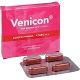 Cobeco comprimés aphrodisiaques Venicon Men 4 comprimés