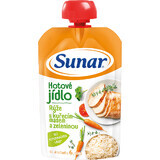 Sunar rice with chicken and vegetables 6m+ 1 x 120 g