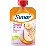 Sunar porridge fruit capsule mixed fruit, oatmeal 6m+ 120 g