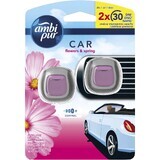 AmbiPur Car Jaguar Fleurs et Printemps 2 x 2 ml