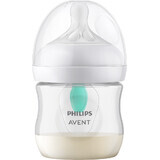 Biberon Philips Avent Natural Response avec valve AirFree, 0m+ 125ml