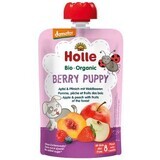 Holle Organic purée - Berry Puppy - Pommes et pêches avec baies 100 g