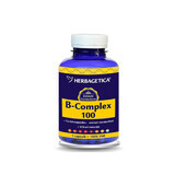 B-Complex 100, 120 gélules, Herbagetica