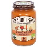 Pasta di verdure e pollo Rudolfs bio 190 g