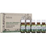 Saloos Home Aroma Apothecary - Coffret d'huiles essentielles 100% naturelles