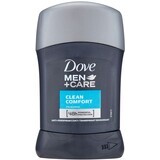 Dove Men+Care Clean Comfort Solid Antitranspirant voor mannen 50 ml