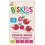 Belkorn BISkids Biscuits bio pour bébés à base de farine complète de betterave mini mini sans sucre ajouté 120 g