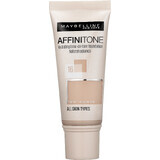 Maybelline New York Affinitone 16-Rosa de vainilla Maquillaje Hidratante 30 ml