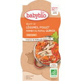 Babybio Menu vegetables with chicken and quinoa 2 x 200 g