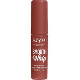 NYX Professional Makeup Glatte Peitsche Glatte Peitsche Matte Lip Cream 03 Late Foam Matte Liquid Lipstick, 4 ml