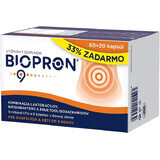 Biopron 9 Combinație de lactobacili, bifidobacterii și fructooligozaharide 80 capsule