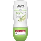 Lavera Roll-on Refresh Déodorant rafraîchissant avec bille aromatisée au citron 50 ml