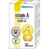 EdenPharma Vitamin A 8000 IU 30 capsules