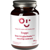 Beggs ijzerbisglycinaat 20mg, rozenbottelextract 100 capsules