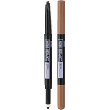 Maybelline New York NY NY Express Brow Satin Duo 01 Dark Blonde Eyebrow Pencil and Powder Duo