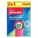 Vileda Ultra Fresh micro serviettes 2+1pcs