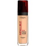 L'Oréal Paris Infalible 24H Fresh Wear 200-Maquillaje Arena Dorada 30 ml