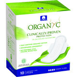 Organyc Serviettes hygiéniques en coton biologique 10 pcs