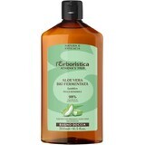 Erboristica Gel douche à l'aloe vera fermenté pour peaux sensibles 300 ml