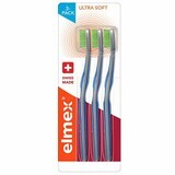 Elmex Cepillo de Dientes Ultra Suave 3 piezas