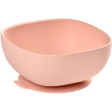 Beaba Bol en silicone avec ventouse Rose