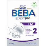 Nestlé Beba EXPERT pour HA 2 lait de suite 550 g