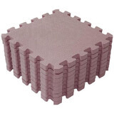 Tapis de jeu Baby Dan Dusty Rose 90x90cm Dusty Rose 9 pièces