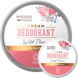 Wooden Spoon Déodorant Crème Naturelle Fleurs Sauvages 60 ml