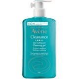 Avène Cleanance Gel nettoyant pour peaux sensibles à tendance acnéique 400 ml