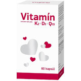 Biomedica Vitamine K2+D3+Q10 60 gélules