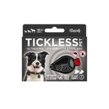 TICKLESS PET BLACK Ultraschall-Zeckenschutzgerät für Haustiere