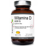 Vitamin D3 4000 IU 300 Kapseln Kenay