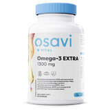 Osavi Omega-3 EXTRA, 1300 mg limone 60 capsule