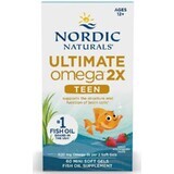 Nordic Naturals Ultimate Omega 2X TEEN TEEN Teen Fraise 60 mini capsules