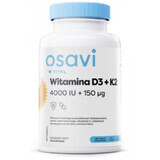 Osavi Vitamina D3 4000IU + K2 150mcg - 120 capsule