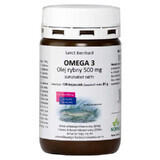 Oméga 3 EPA et DHA huile de poisson 500 mg 120 gélules Sanct Bernhard