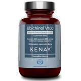 Ubiquinol V100 active form of coenzyme Q10 (120 capsules) Kenay