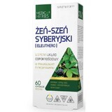 Ginseng de Sibérie (Eleuthero) 400 mg, 60 gélules, Medica Herbs