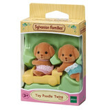 Set de 2 figurines Poodle Twins Sylvanian Families, +3 years, Epoch