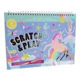 Scratch & Play Scratch & Play Fantasy Activity Book, 3 ans et plus, Floss & Rock