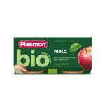 Organic Apple puree, + 6 months, 2 x 80 g, Plasmon