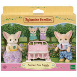 Set de 4 figurines de renards fennecs Familles Sylvaniennes, +3 ans, Epoque