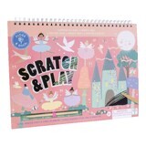 Cahier d'activités Scratch & Play Enchanted Scratch & Play, 3 ans et plus, Floss & Rock