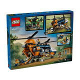 Jungle explorer's helicopter at City base camp, 8+ years, 60437, Lego