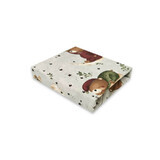 Bed sheet with elastic, Teddy Bear On Moon, 120x60 cm, MimiNu