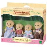 Set de 4 figurines de la famille Labrador Sylvanian Families, +3 ans, Epoch