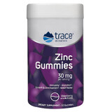 Zinc avec arôme de fleur de sureau, 30 mg, 60 comprimés gommés, Trace Minerals