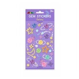 Stickers Shimmering Stones Galaxy, +3 ans, Avenir