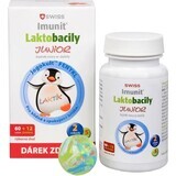 SWISS Lactobacilli JUNIOR Immunit + vitamine D3 60+12 boîtes + cadeau 1×72 boîtes, vitamines